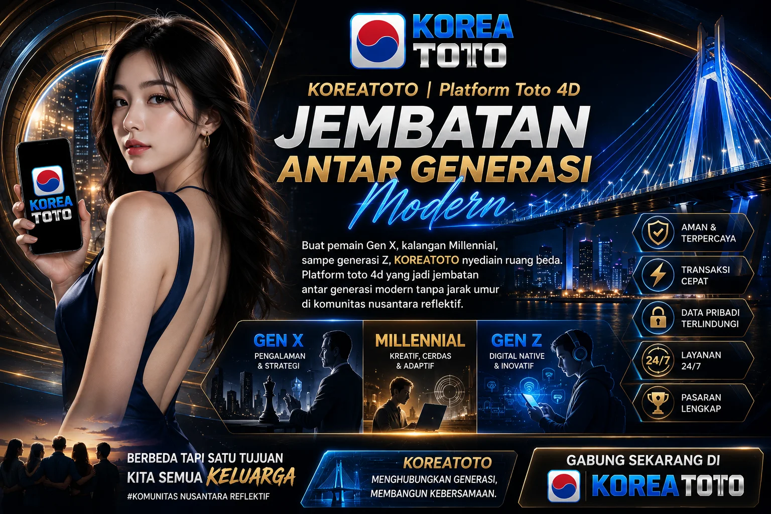 KOREATOTO | Platform Toto 4D Jembatan Antar Generasi Modern